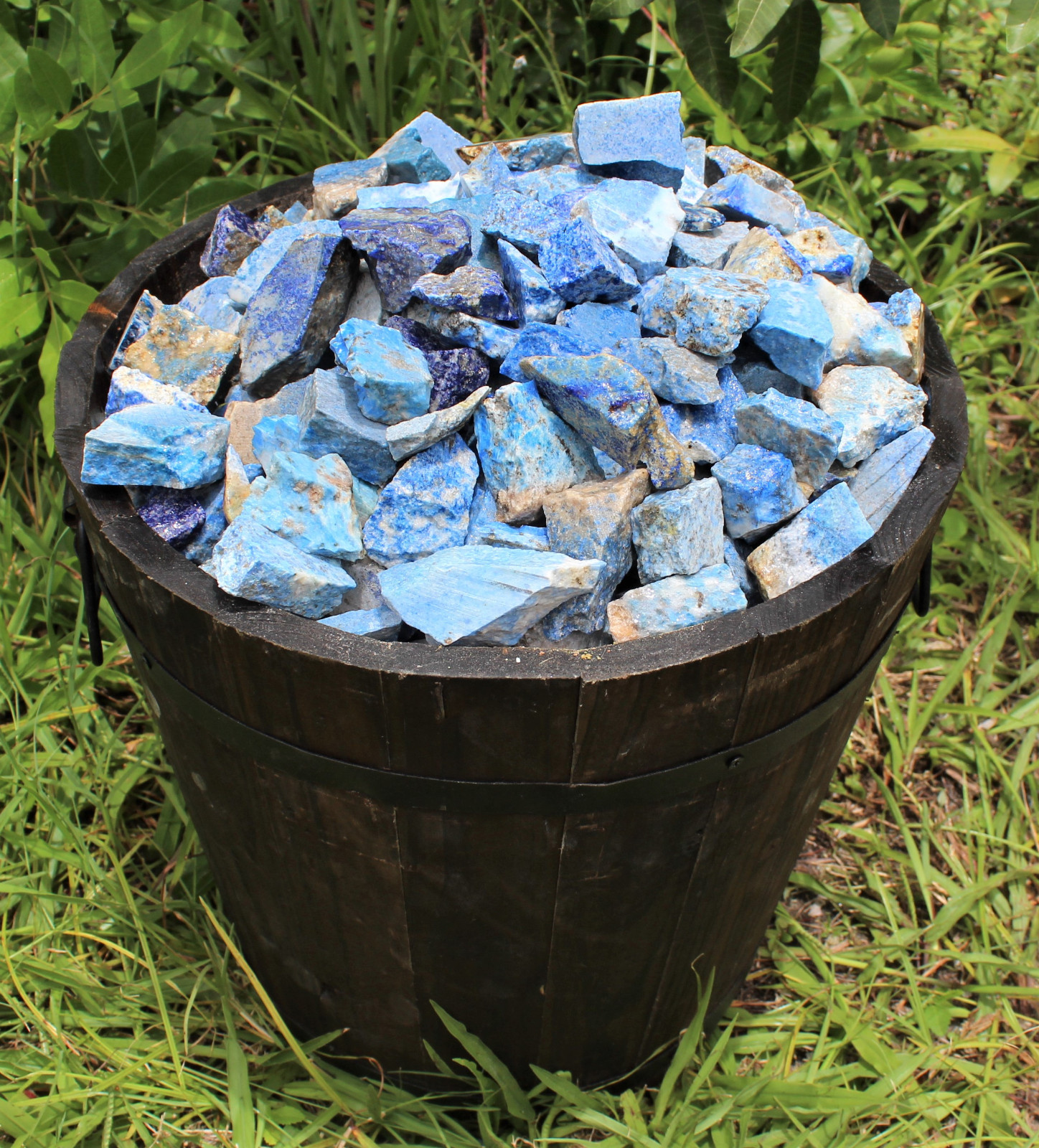 Natural Rough Lapis: 1 Piece (Blue Raw Crystal Gemstone Specimen)
