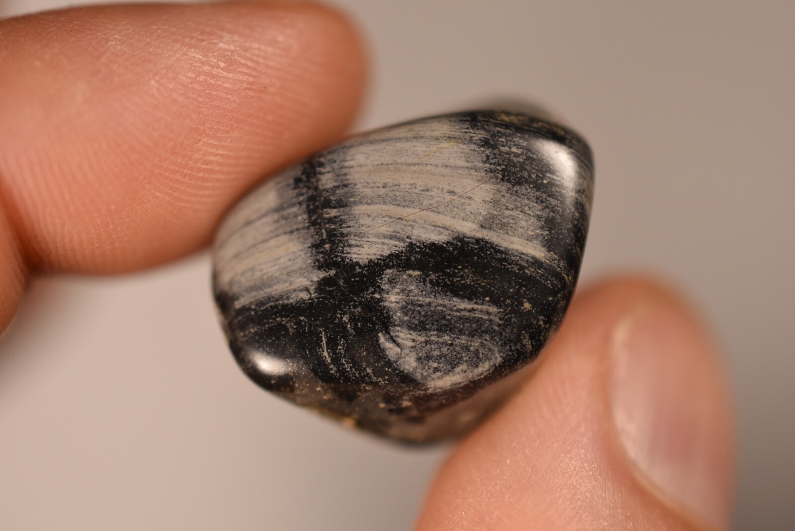 5 *SILVER LEAF JASPER* Tumbled Stones 2-4cm 71g Natural Stone