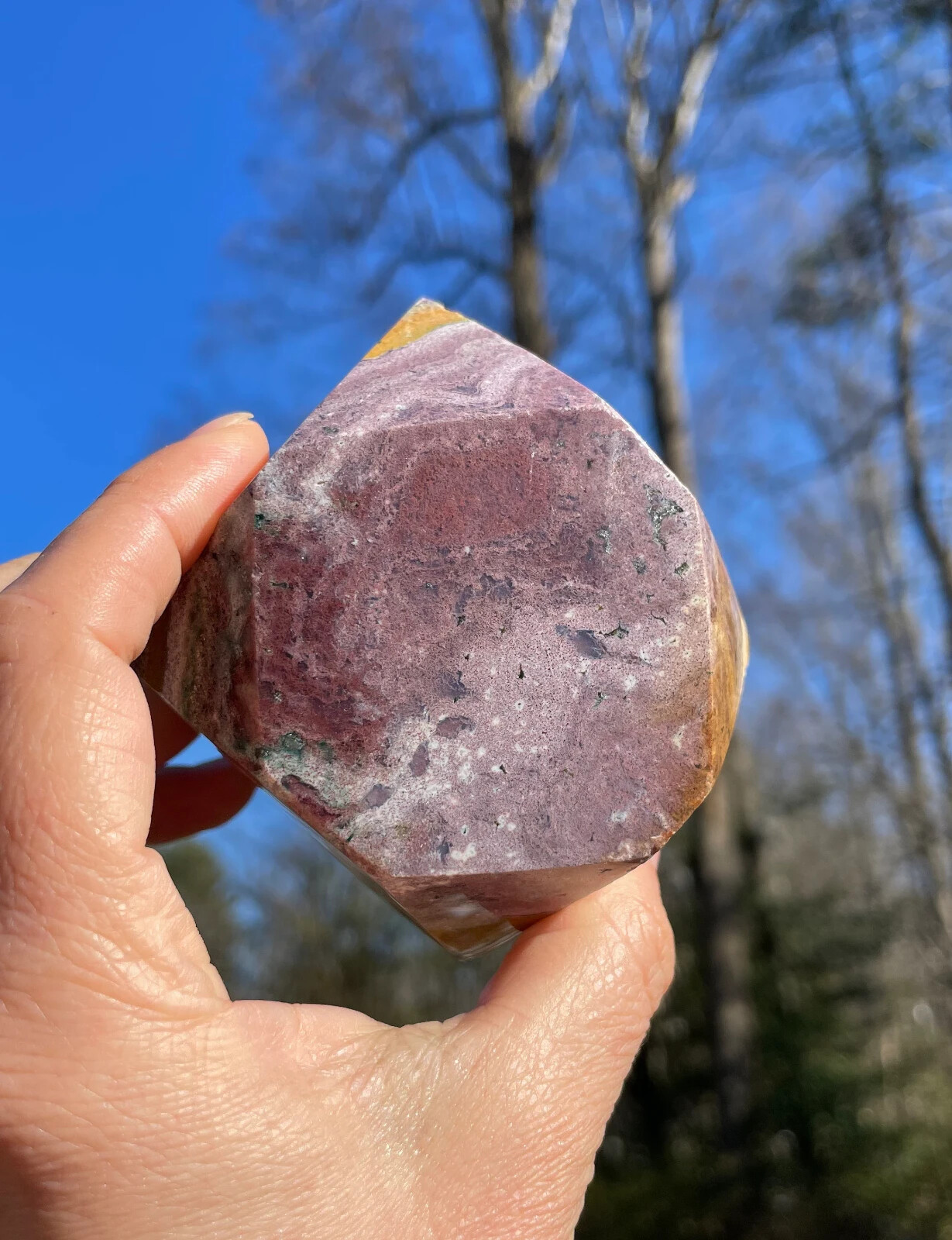 Big Beautiful Fancy Jasper Freeform *Ocean Jasper *Stone of Tranquility