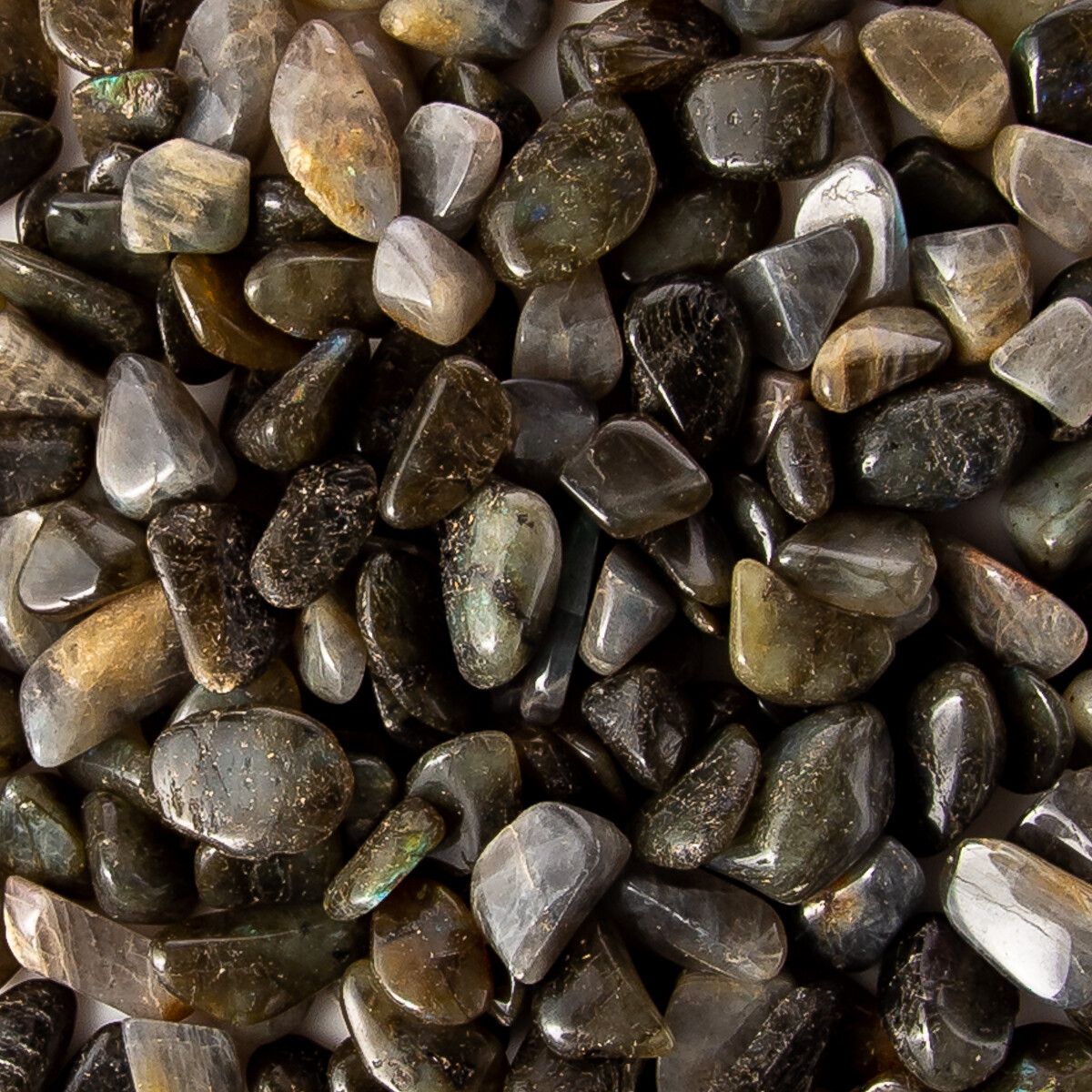 50g Tumbled Labradorite Gemstone Crystals 10-30 Stones Gem Rock Specimens