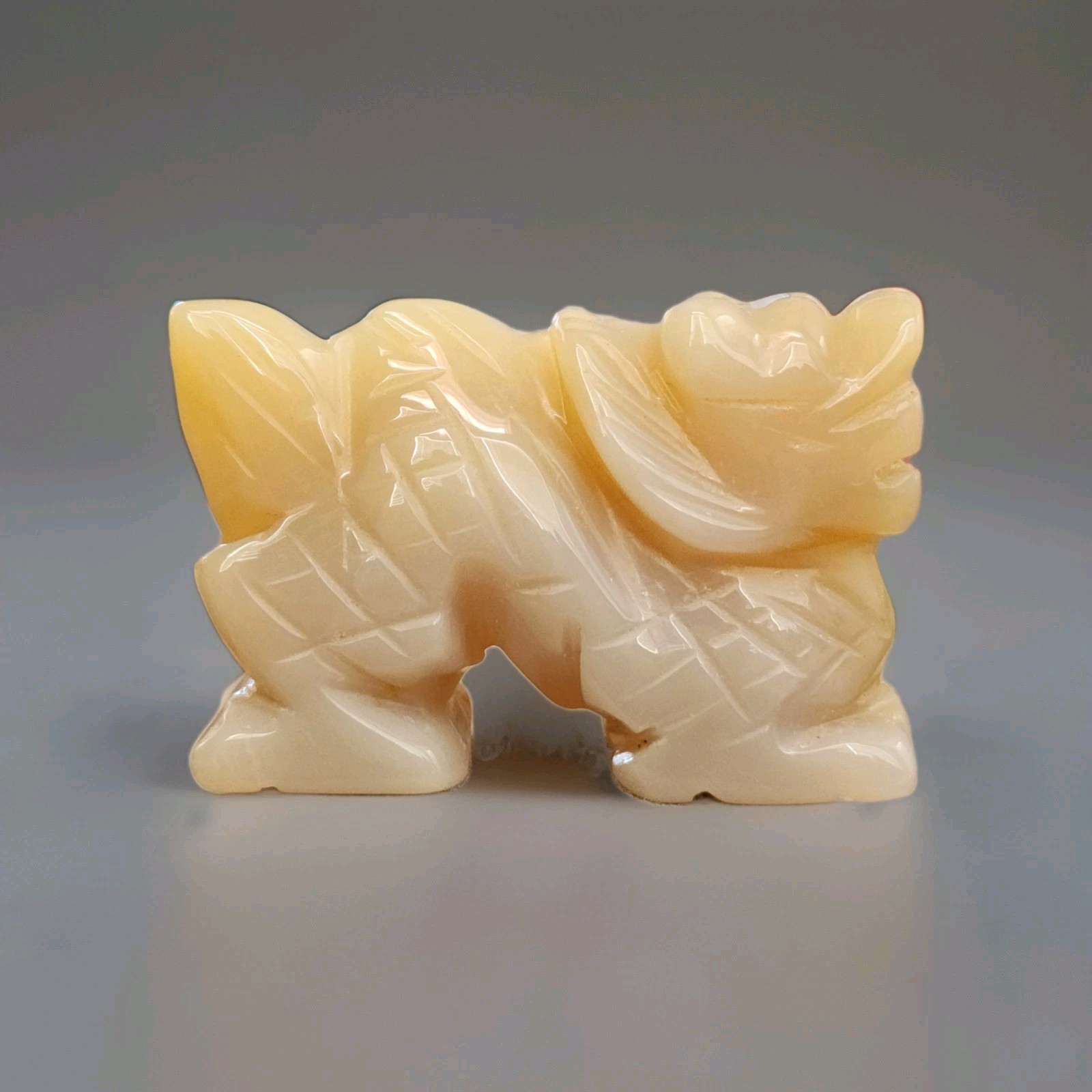 Small Polished Aventurine Chinese Dragon Carving – USA