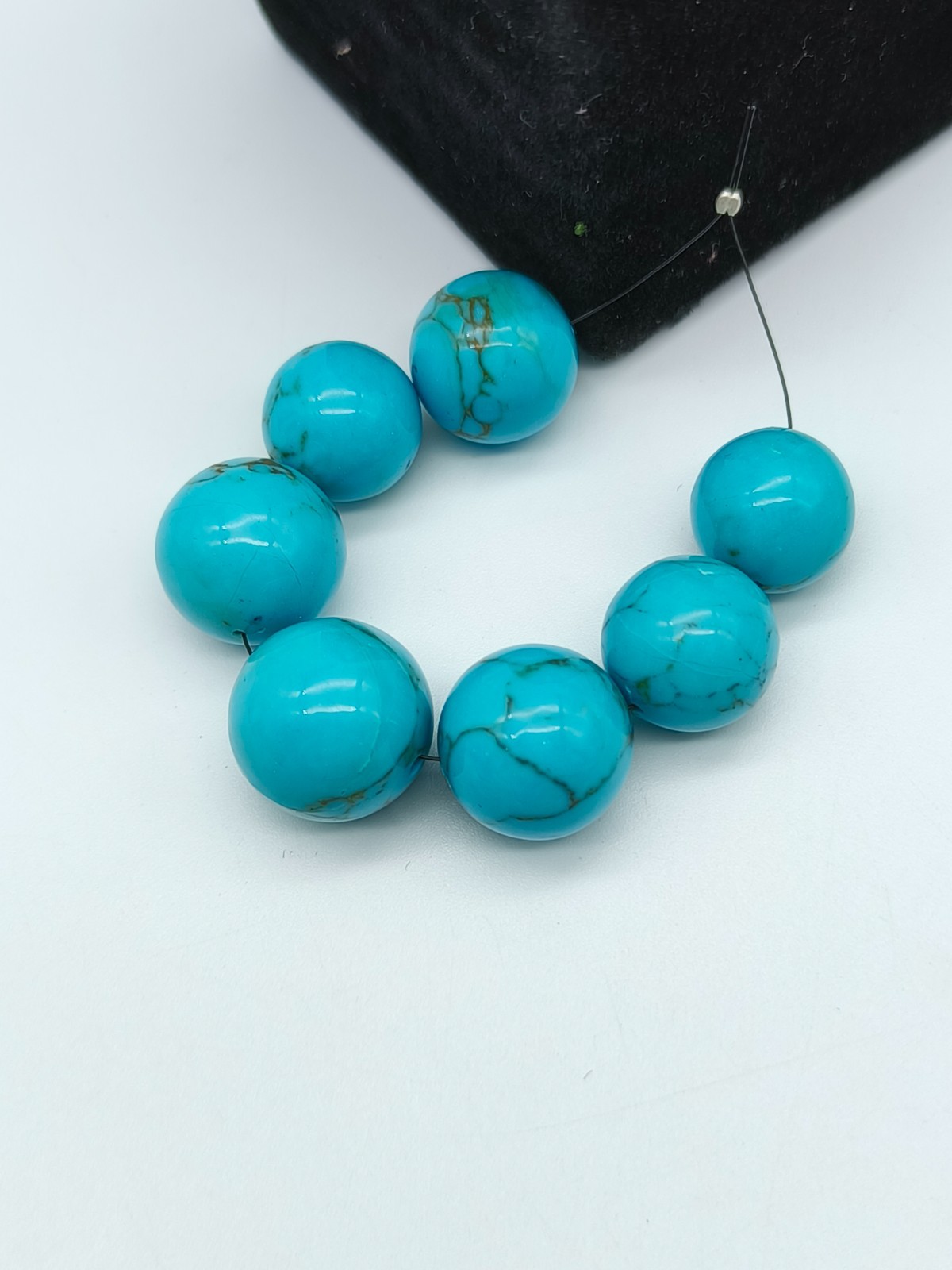 Round Shape Beads For Making Jewelry Natural-Gemstone-Turquoise Beads Gemstone