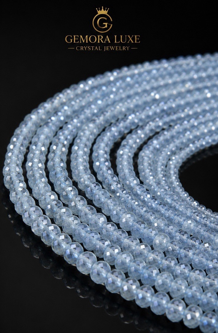 Natural Blue Topaz Faceted