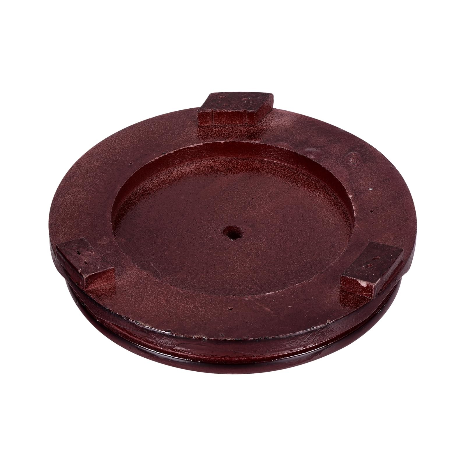 Planter Display Stand, 5.9 Inch Dia Round Bonsai Base Imitation Wood Style Ho…