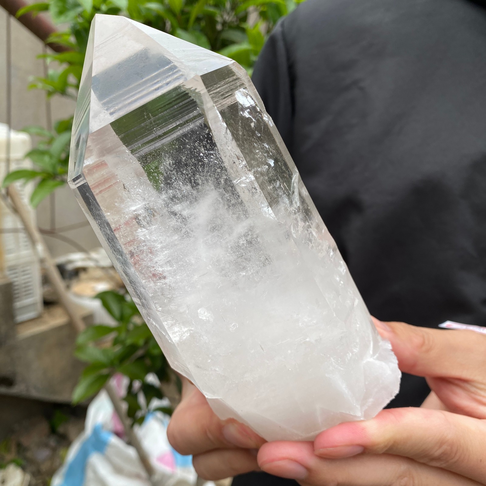 2.3lb Raw Natural Clear White Quartz Crystal Rough Healing Specimen