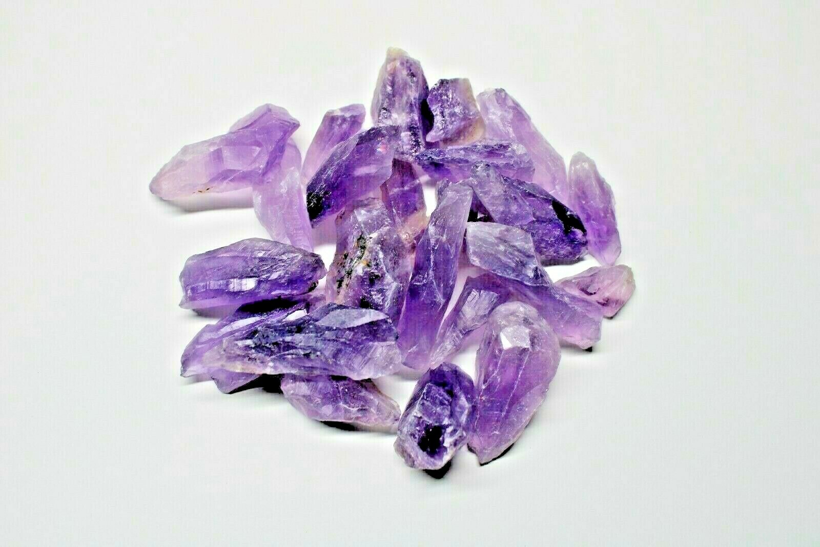 1/4 lb Rough Amethyst Pieces Points Chunks Crystals Rocks Bulk Gems Jewelry