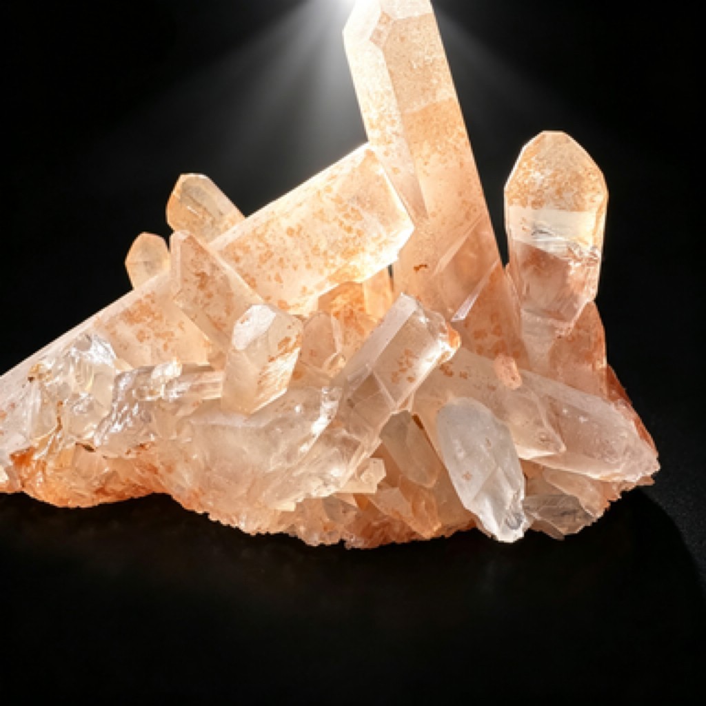 Natural Untreated Crystal Cluster, Raw Mineral Specimen for Healing & GIFT