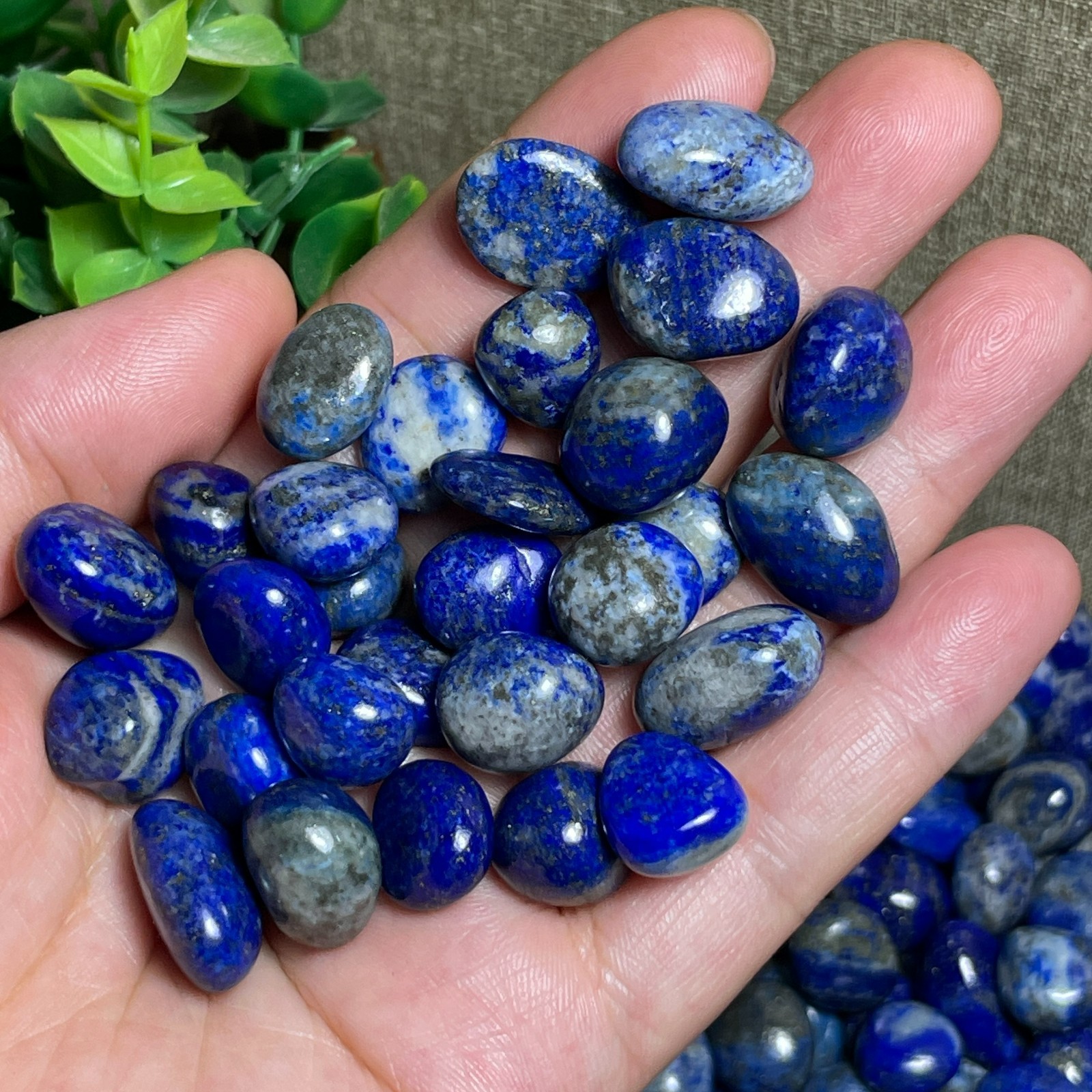 50g Tumbled Stone Lapis Lazuli stone raw rock polished Healing Crystal