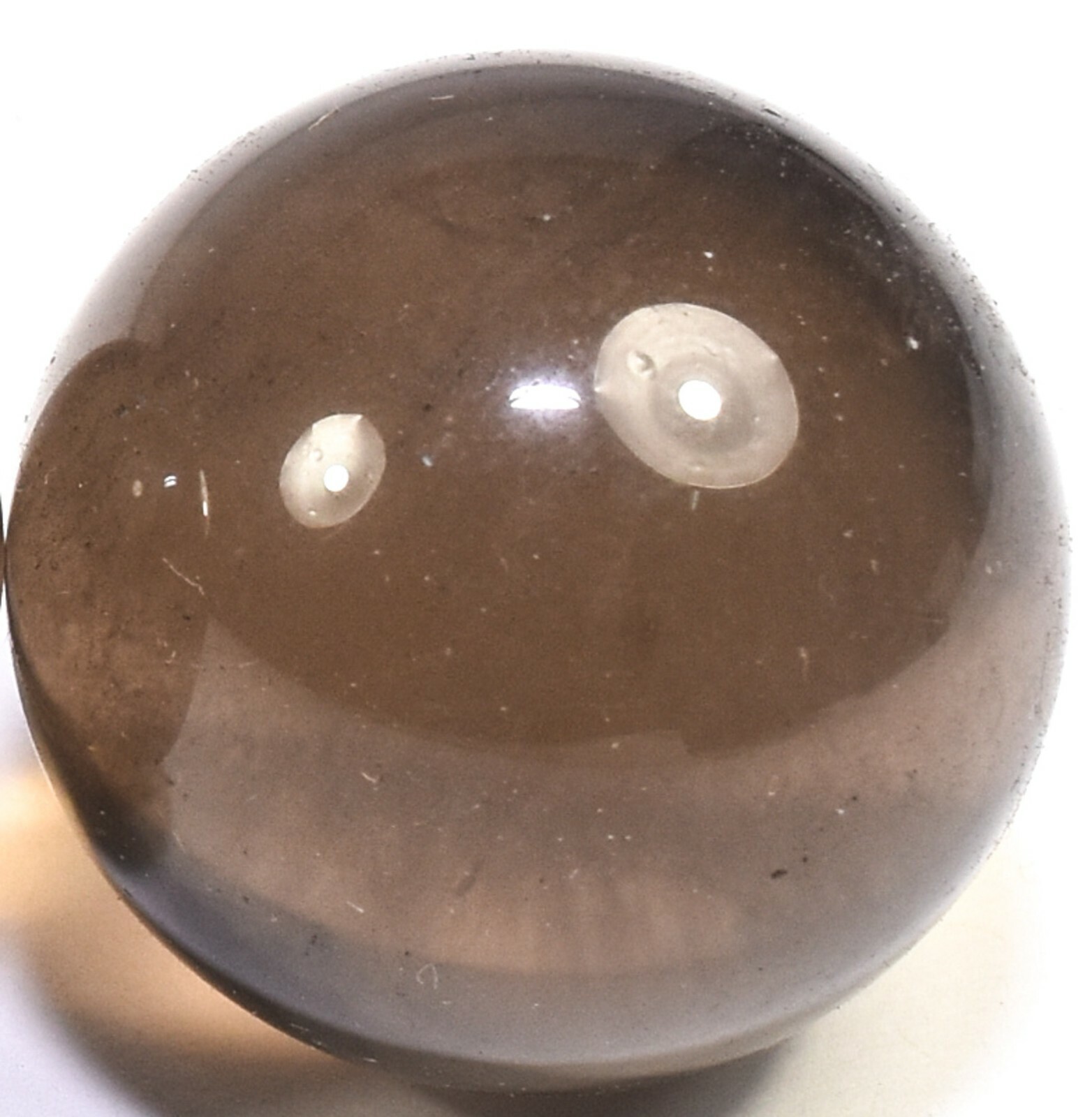 30mm Dark Smoky Quartz Sphere Natural Gemstone Crystal Mineral Ball China (1PC)