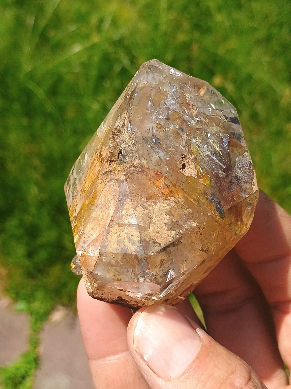 Herkimer 💎 Golden 💛 Healer Miner Direct From NY ❤️