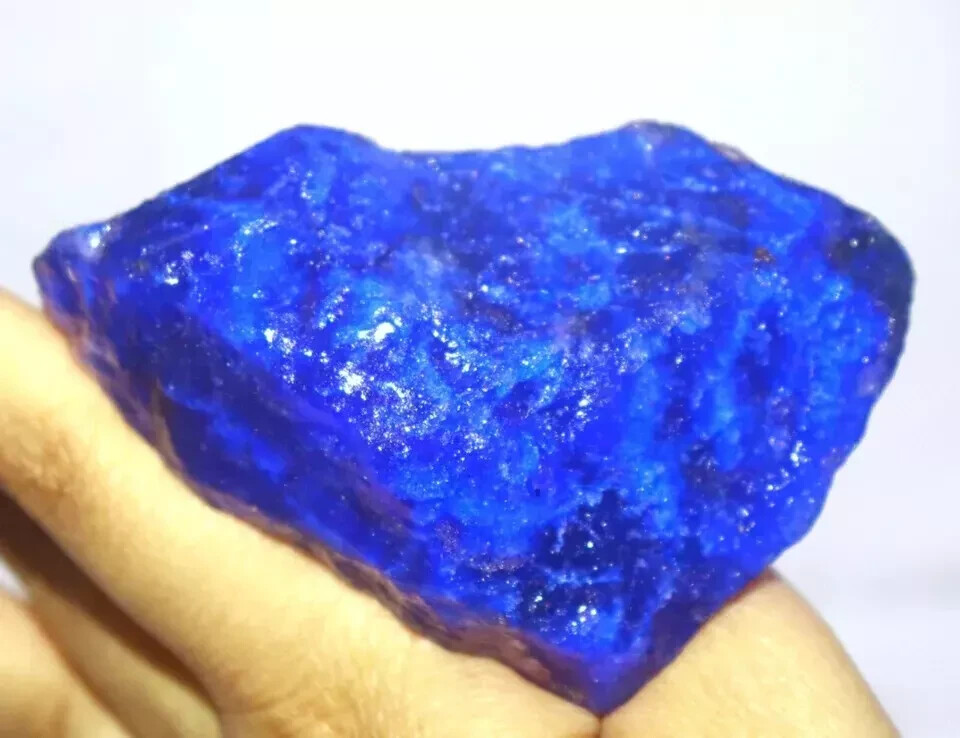 Natural Blue Tanzanite – 848 Ct Raw Rough Gemstone | Healing Stone From Tanzania