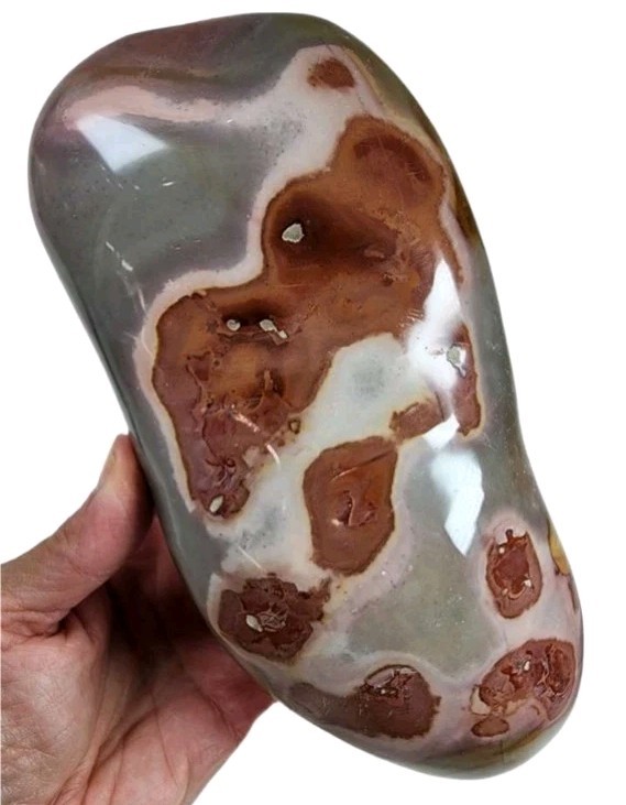 Polychrome Jasper Polished Specimen Madagascar 3lbs 4.5oz.