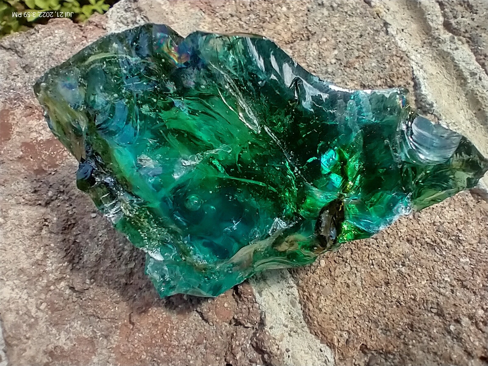 Archangel Raphael Monatomic Andara Hand of God Crystal from Sacred Land 140 gram