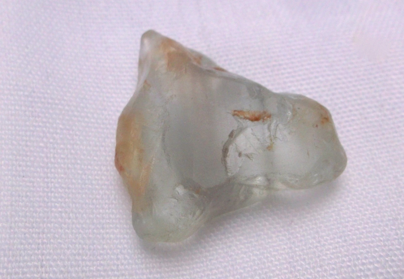 Topaz Non Enhanced Aqua Color Crystal Clear Quality  7.5 Grams 37.7 Carats