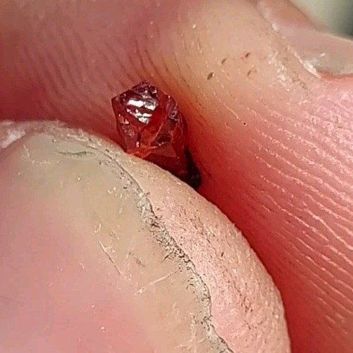 ULTRA RARE GEM RHODOCHROSITE N’Chwaning I Mine, KMF, South Africa