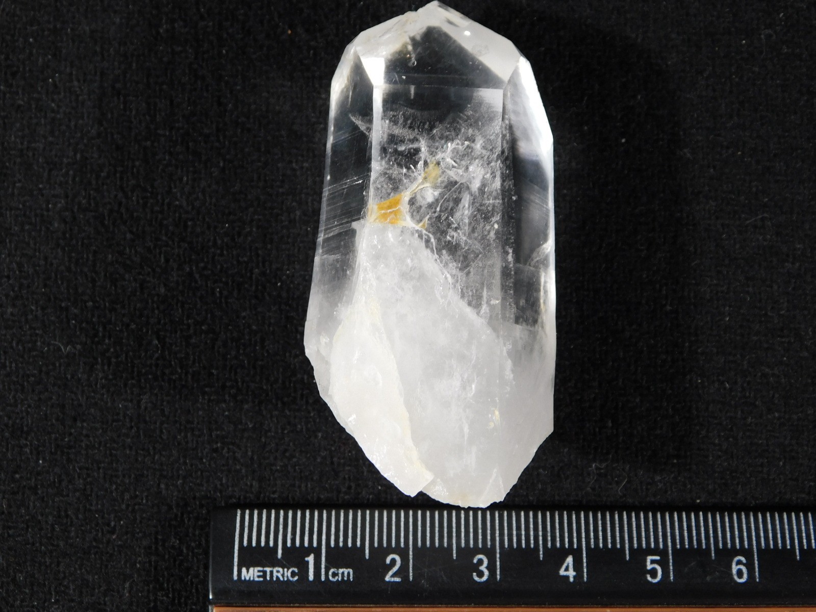 SUPER! Translucent Lemurian Quartz Crystal From Colombia 49.8gr