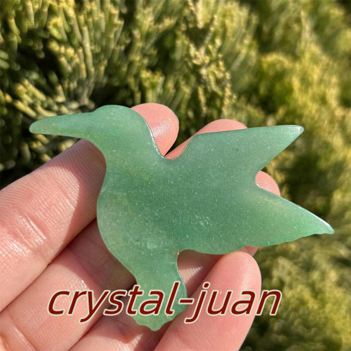 2″+ Natural Aventurine Hummingbird skull Carved Quartz Crystal skull heal