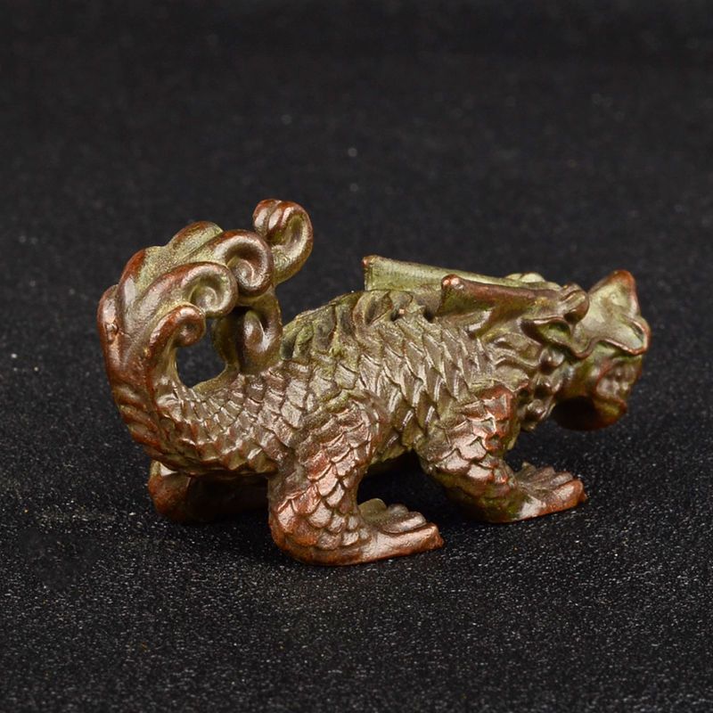 135g Ancient Chinese Handcrafted.Brass Exquisite.The Child of the Dragon.gift.