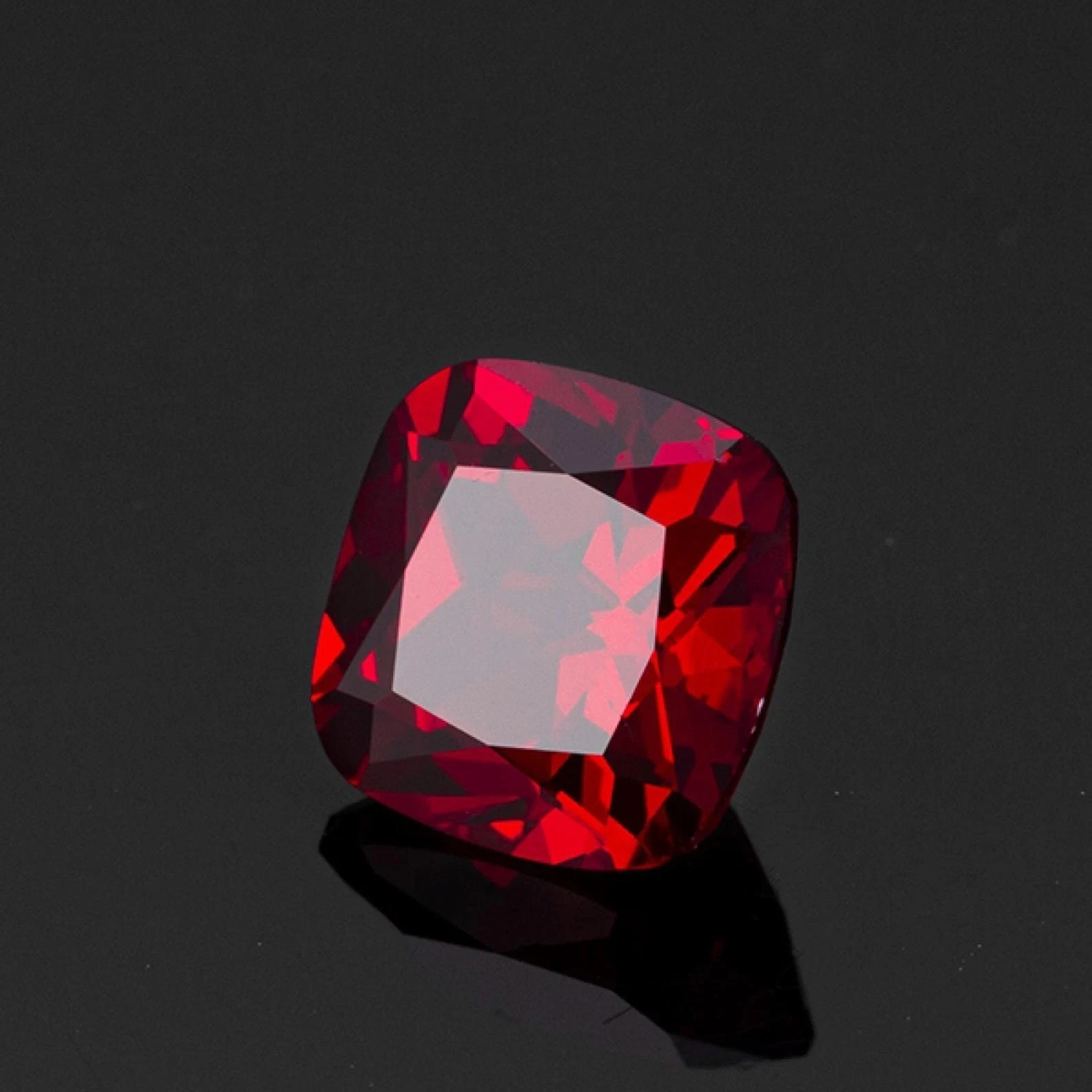 Natural Red Ruby 9.45 Ct+ Cushion Cut Certified Mozambique Loose Gemstone
