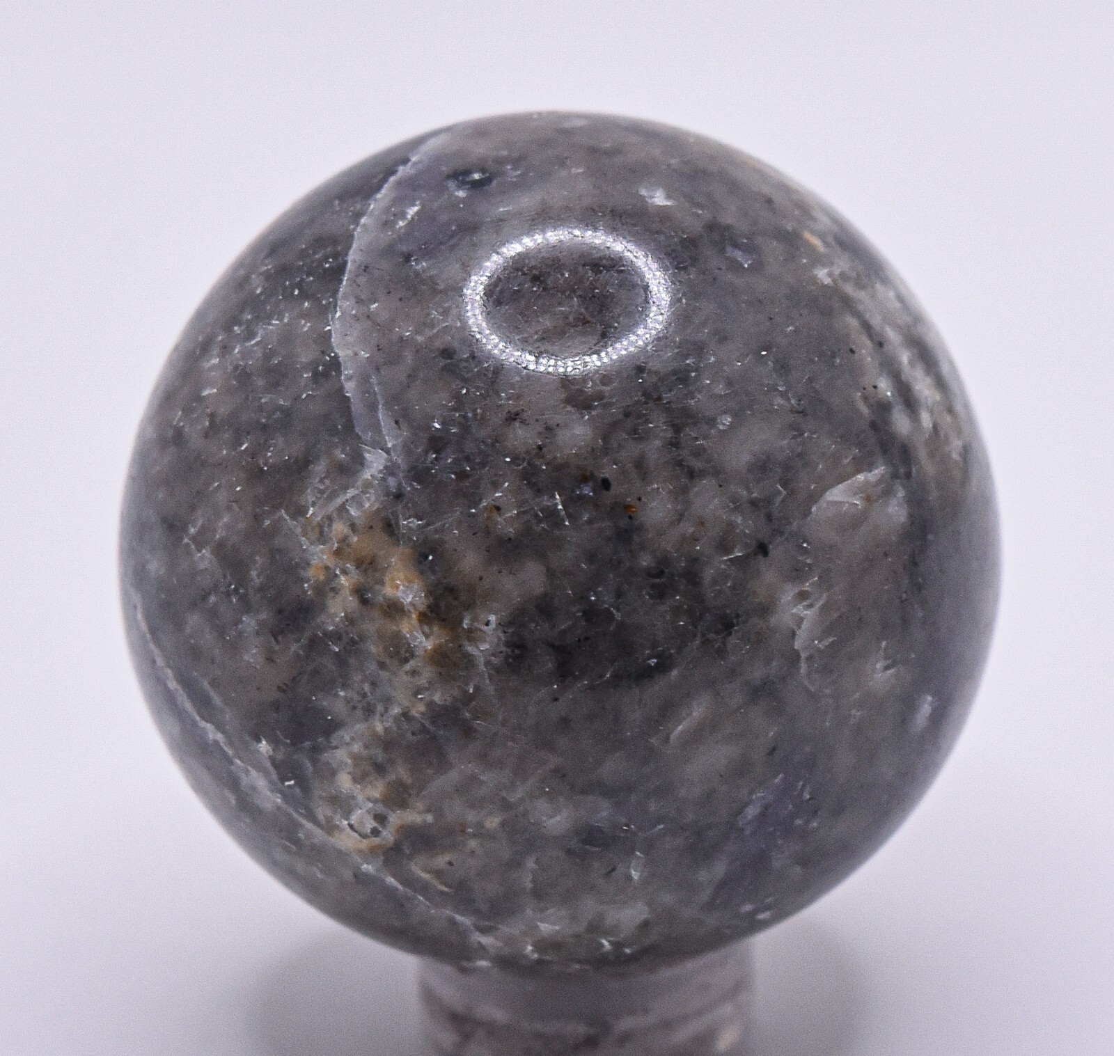 39mm 80g Iolite Sphere Polished Cordierite Gemstone Crystal Mineral Ball – India