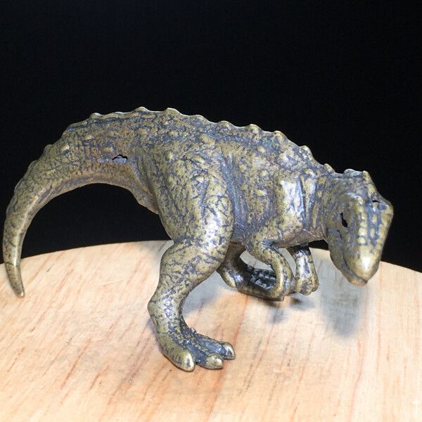 70g Ancient Chinese Handcrafted.Brass Exquisite.Perfect Dinosaur sculpture.gift