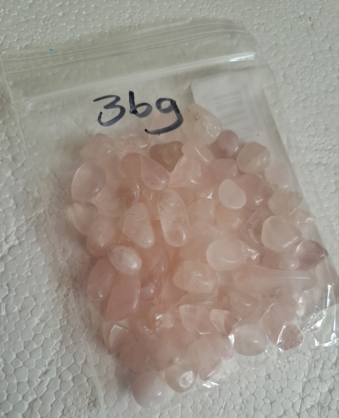 LOT E44, Rose Quartz 35g Stones Pink Polished, Smooth. Gems Crystal Resin Crafts