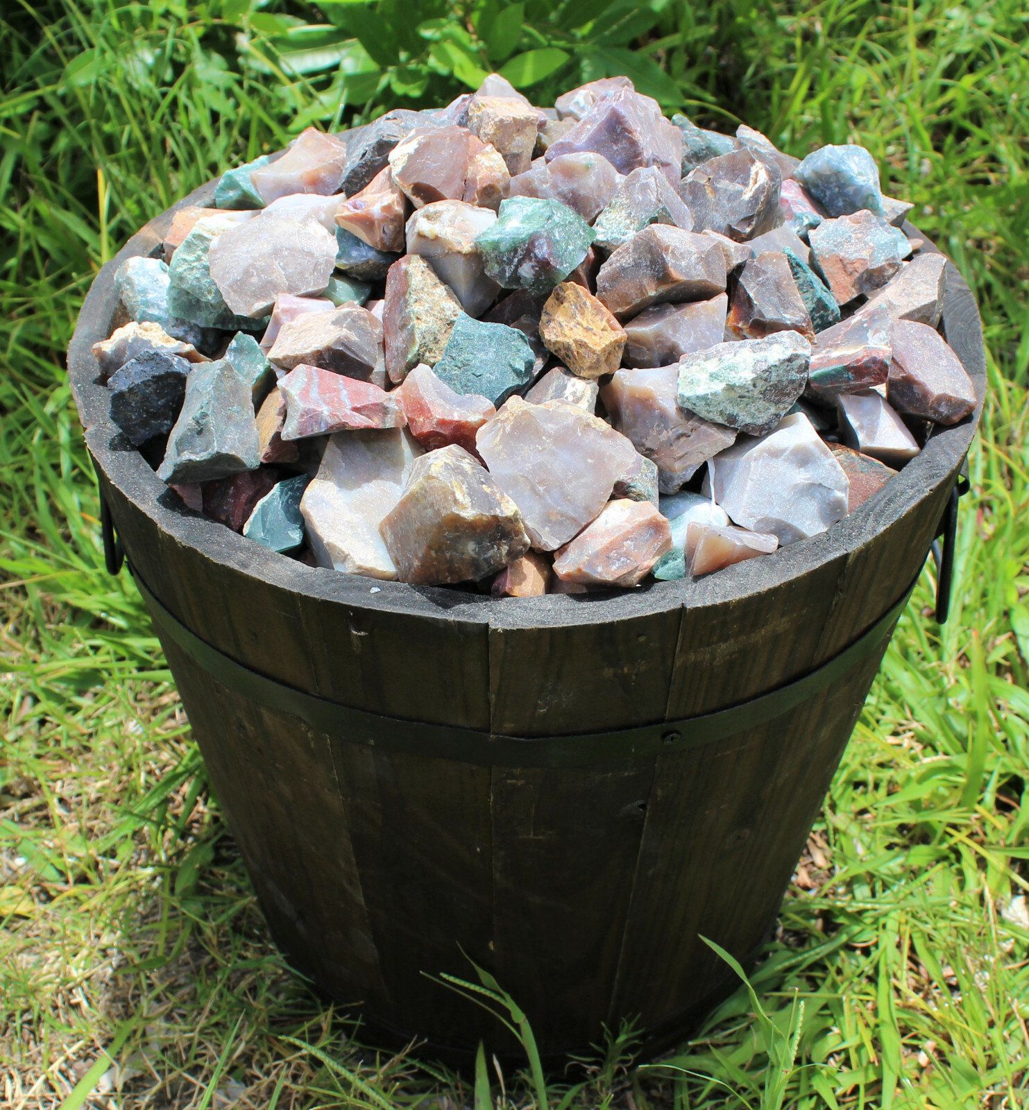 Rough Fancy Jasper Crystals: Choose How Many Pieces (Raw Natural Jasper)