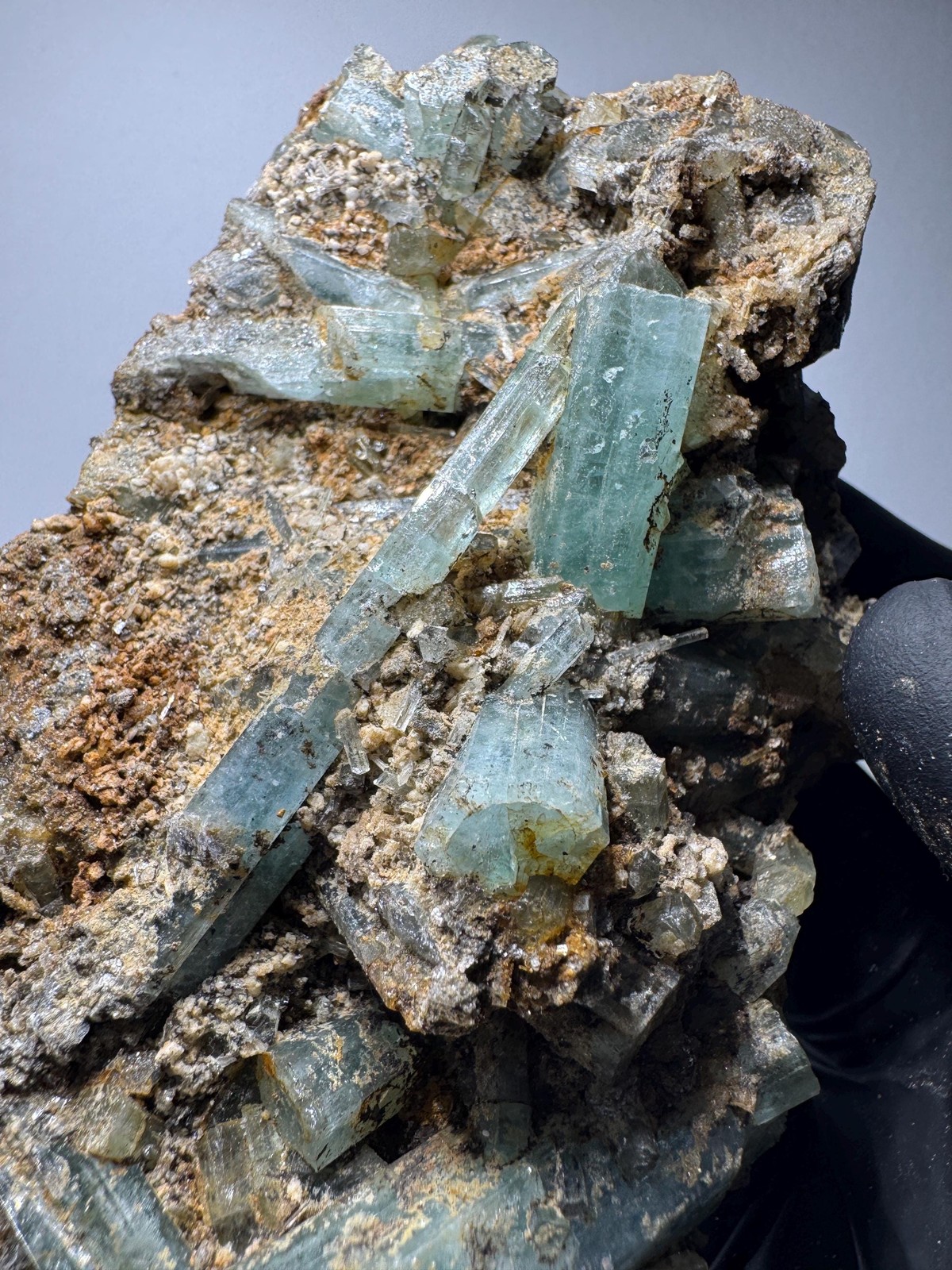 NEW! MASSIVE Aquamarine CLUSTER / N175
