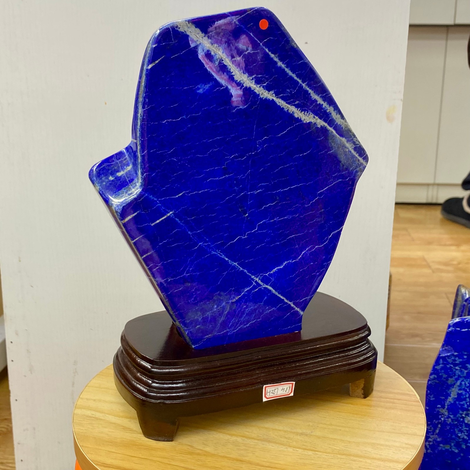 9.19LB LapisLazuli Freeform Polished Rough Tumble Healing Crystal Specimen Stone