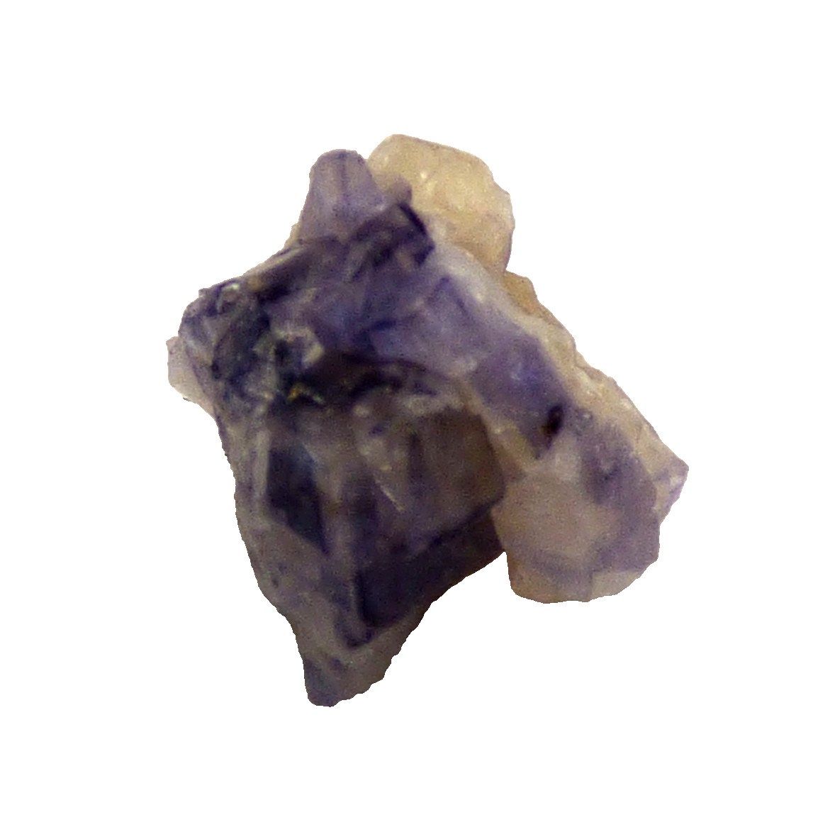 Blue John Fluorite Crystal Specimen Derbyshire UK 2g 12mm Unpolished