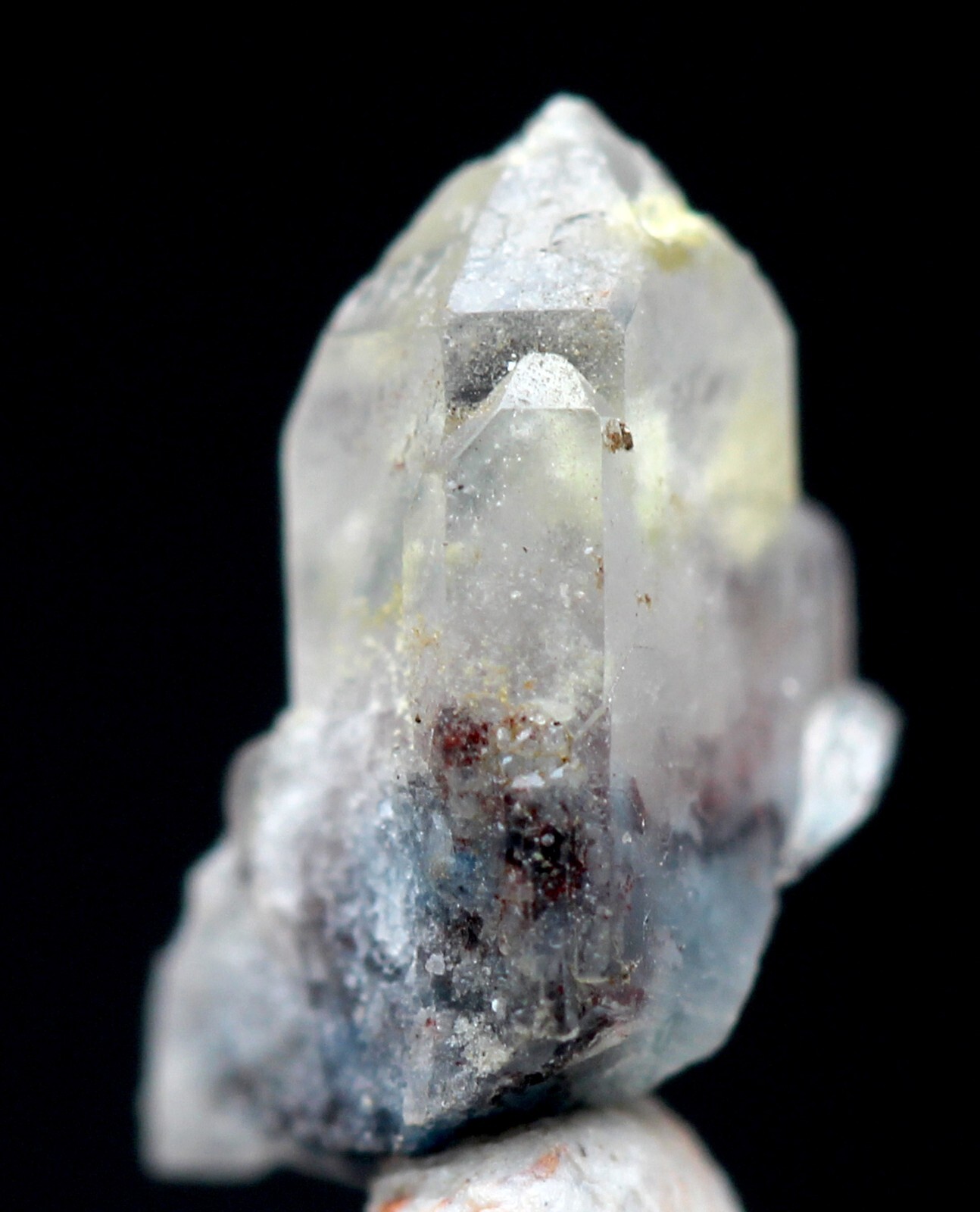 RARE PAPAGOITE QUARTZ Crystal Cluster Mineral Specimen MESINA MINE SOUTH AFRICA