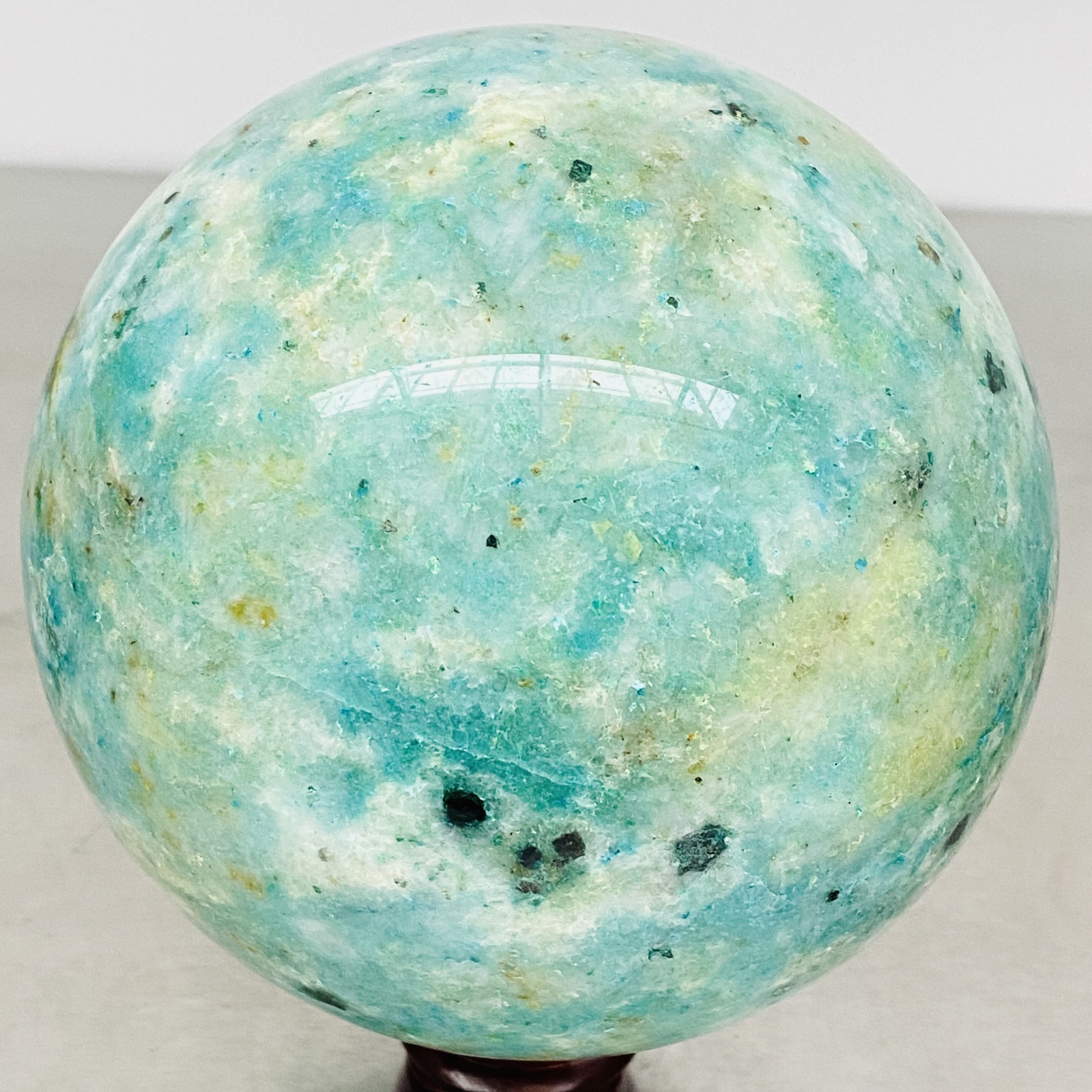 Natural phoenix stone crystal ball healing stone 2660g