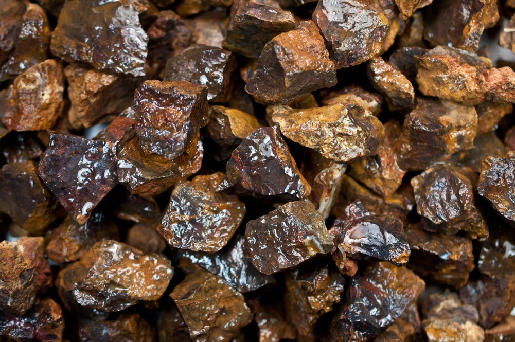 1/4 lb Hematite Rough Stones – Natural Crystal Mineral Rock Tumbling (Mada)