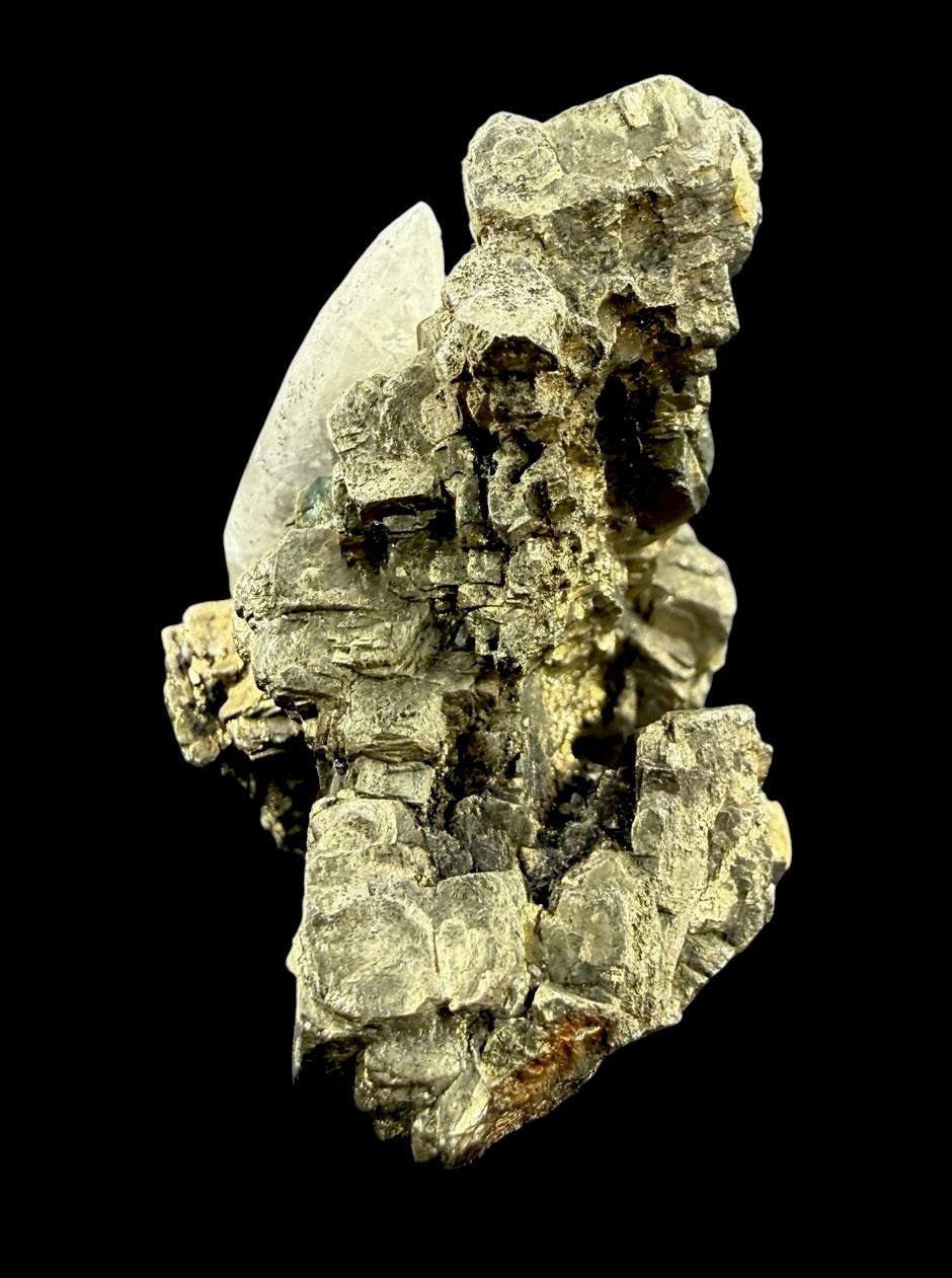 Calcite On Pyrite Crystals : Tri State Mining District . United States 🇺🇸