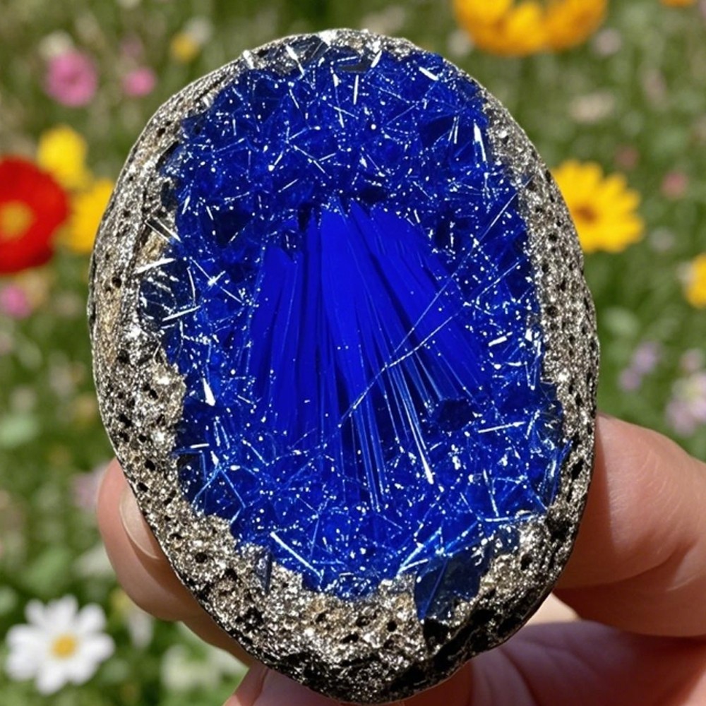 Rare Meteorite Quartz Crystal Specimens Goethite Blue Copper Ore Clusters Gifts