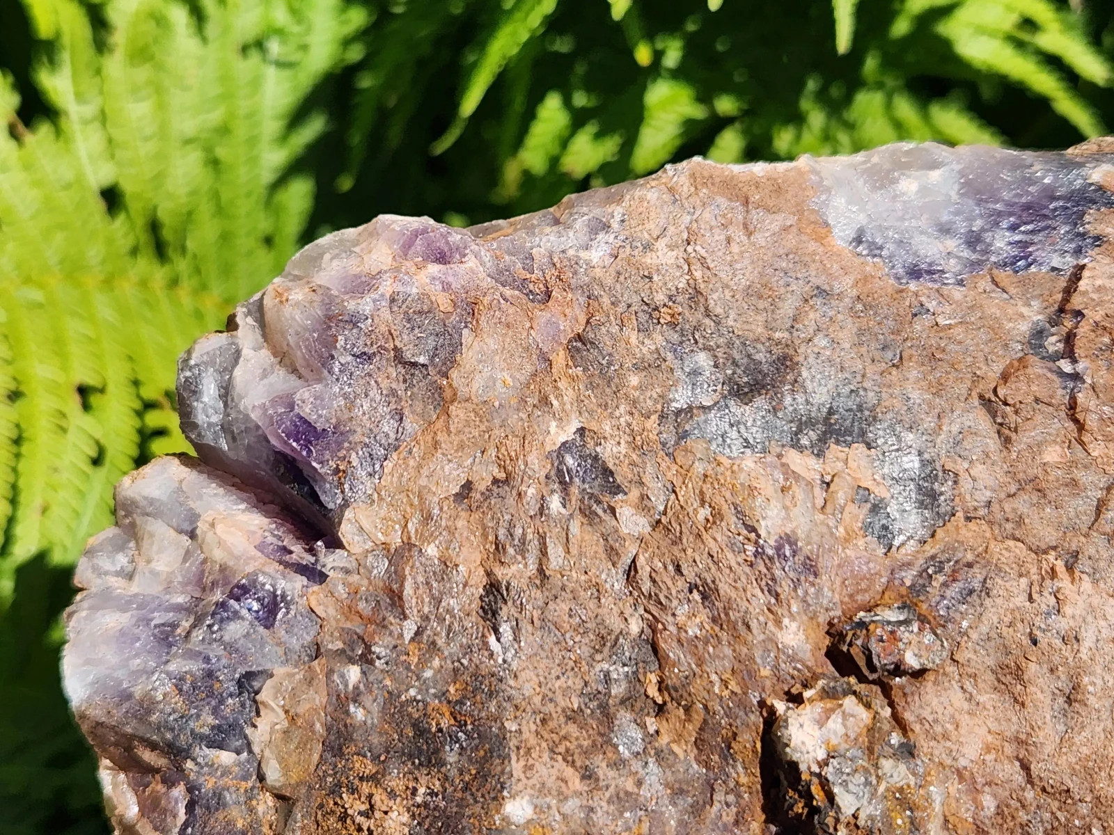 12-lb Rough Amethyst Quartz, Ideal for Lapidary, Boudi Amethyst