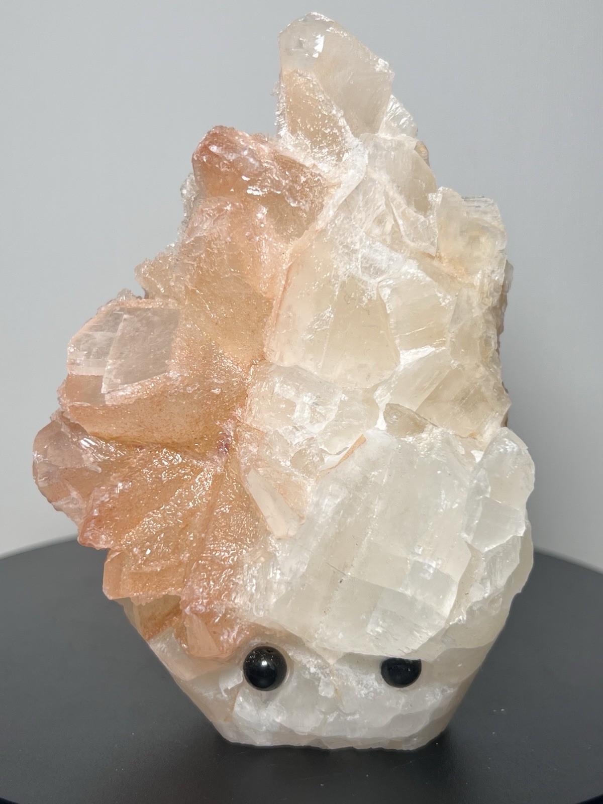 Apophyllite with Stilbite Hedgehog (1-lb 7.0-oz)