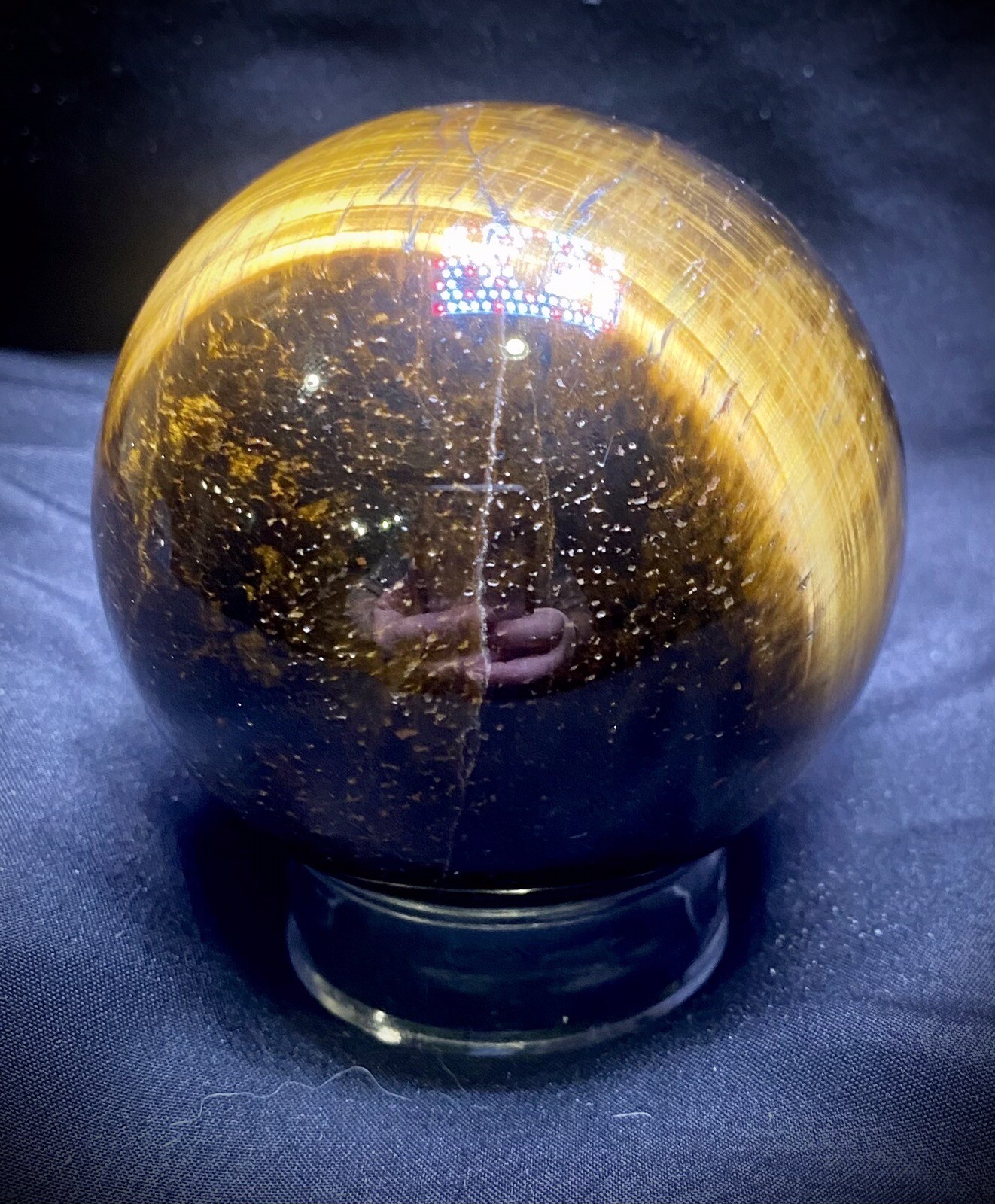 Large Tiger Eye Sphere