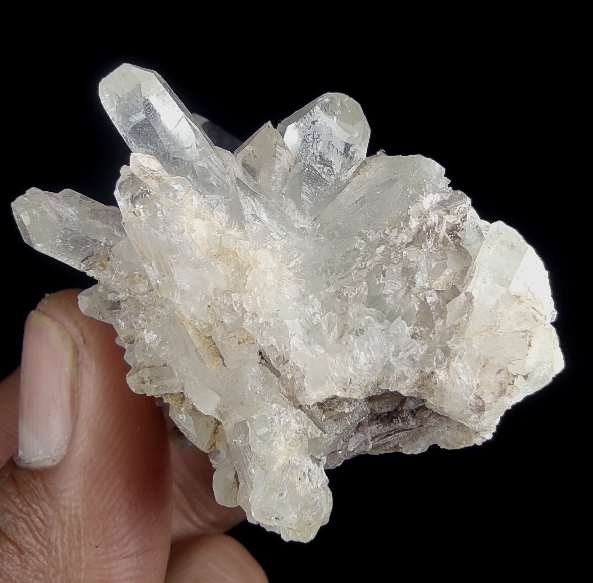 Quartz Crystals On Matrix From Baluchistan, Pakistan.