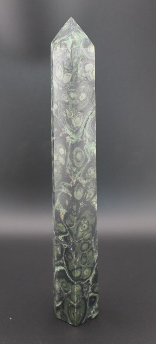 LARGE KAMBABA JASPER TOWER (ABOUT) 10 INCHES TALL/ 678.7 GRAMS