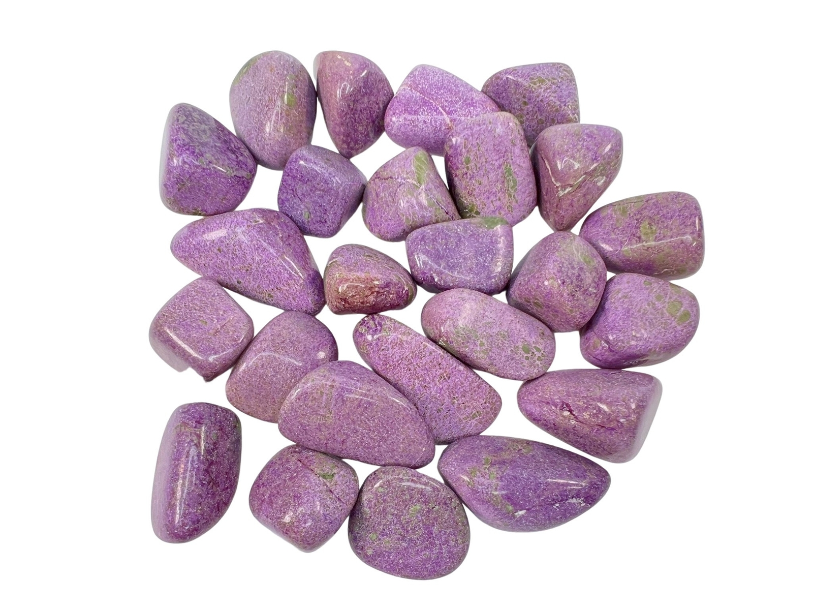 Stichtite Tumbled Stone, Natural Stichtite from Australia