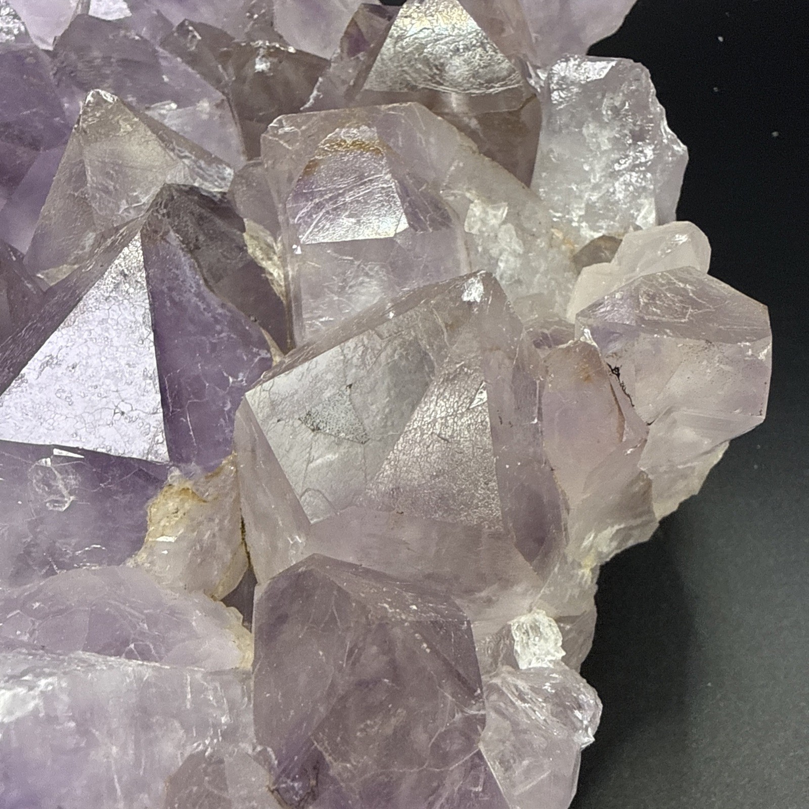 25 LB Huge Natural Amethyst Plate! Big Points! Crystals, Minerals, Congo!