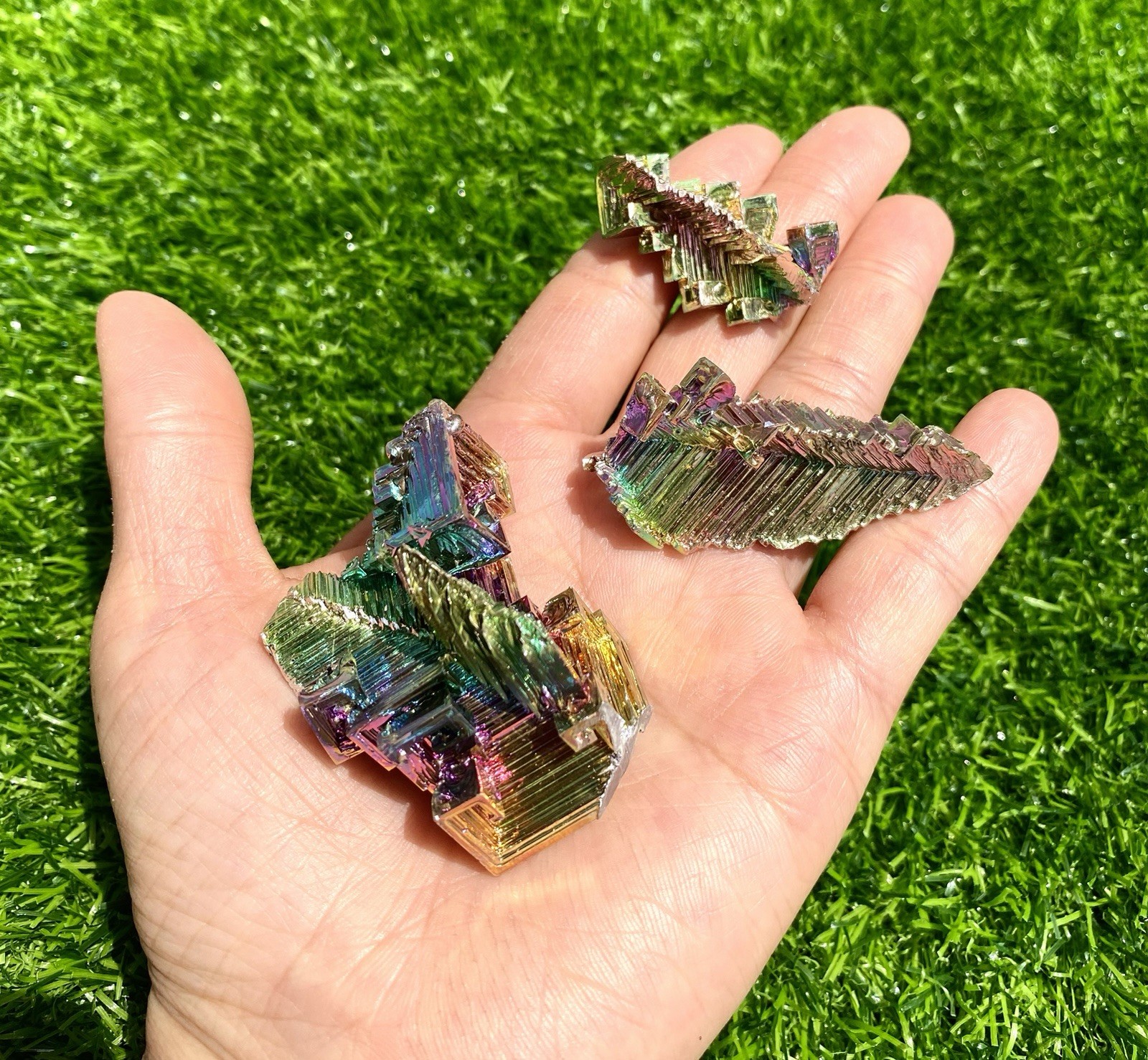 Wholesale Lot 1 Lb Bismuth Specimens Healing Energy