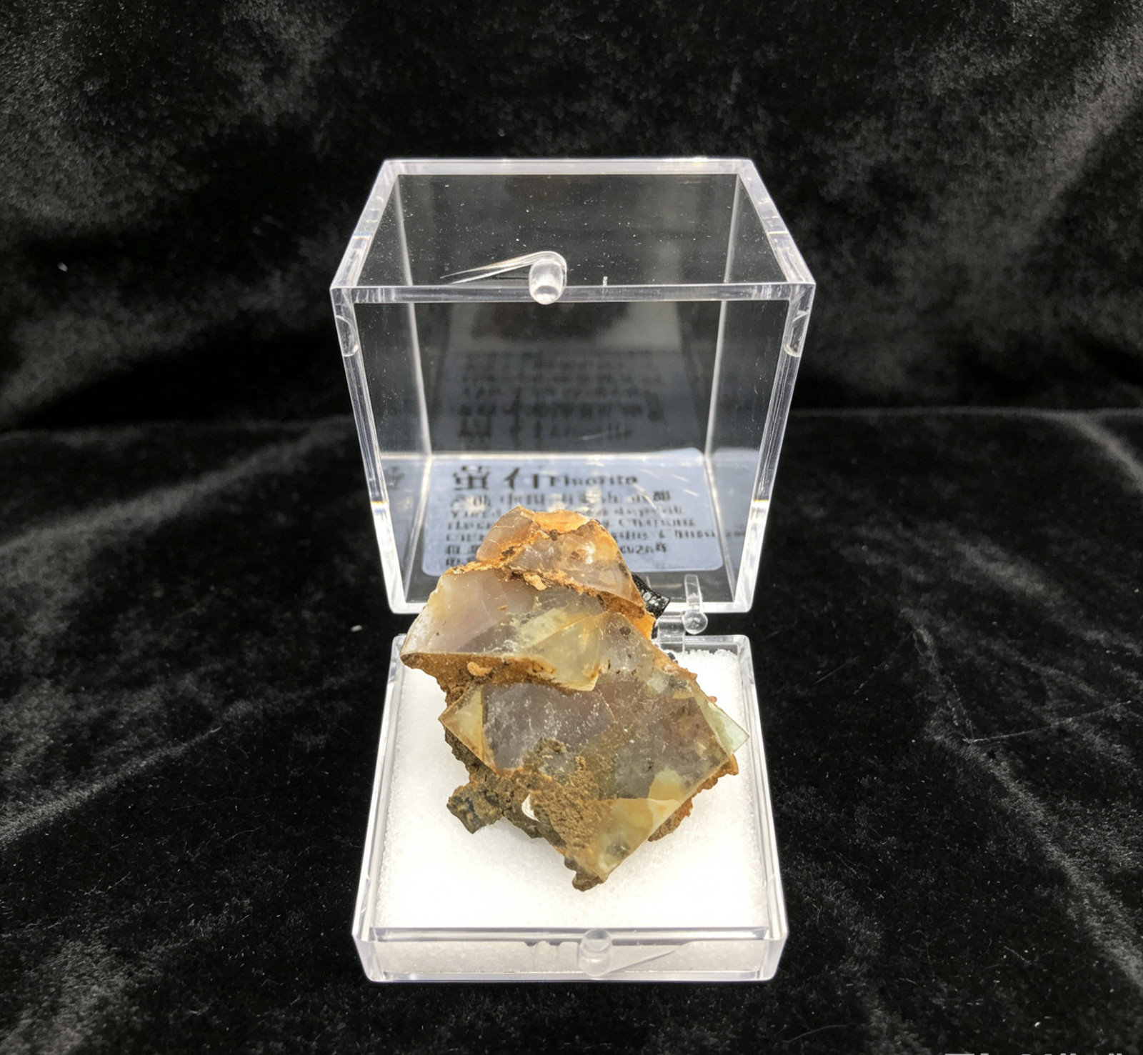 Excellent Crystal Natural Stone Fluorite Mineral Specimen Polished Quartz Rock