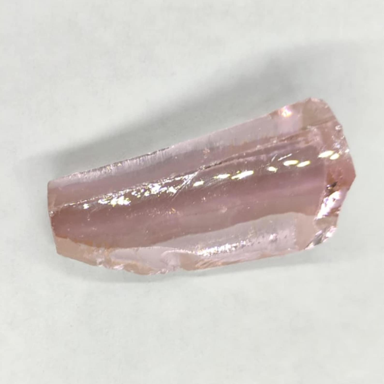 Natural Pink Zircon Rough 500–600ct | Raw Uncut Crystal for Jewellery Making
