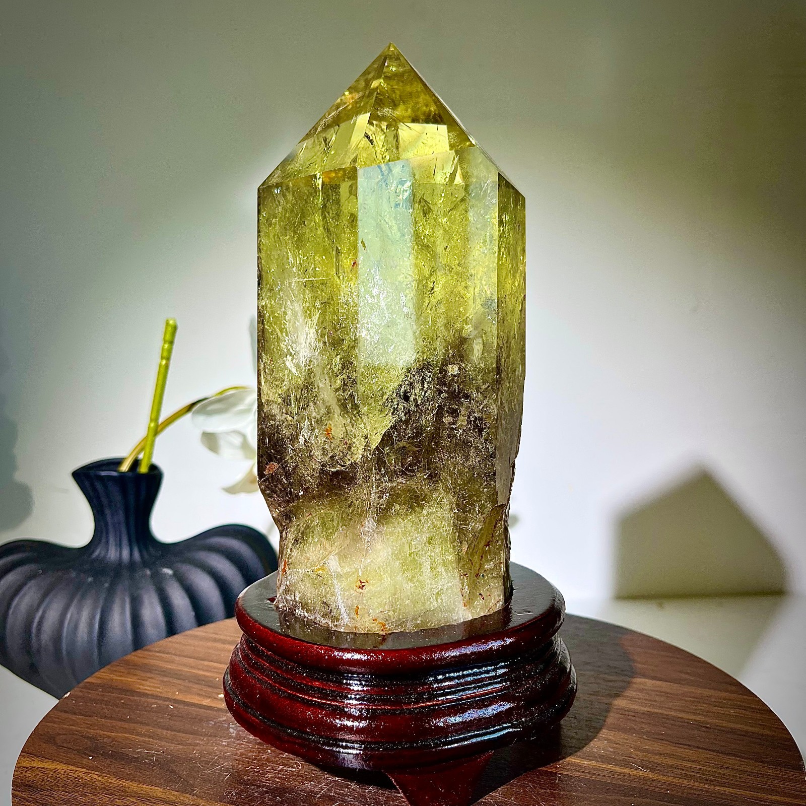 7.44LB Natural beautiful Citrine Smoky Crystal Obelisk Topaz Quartz Pillars
