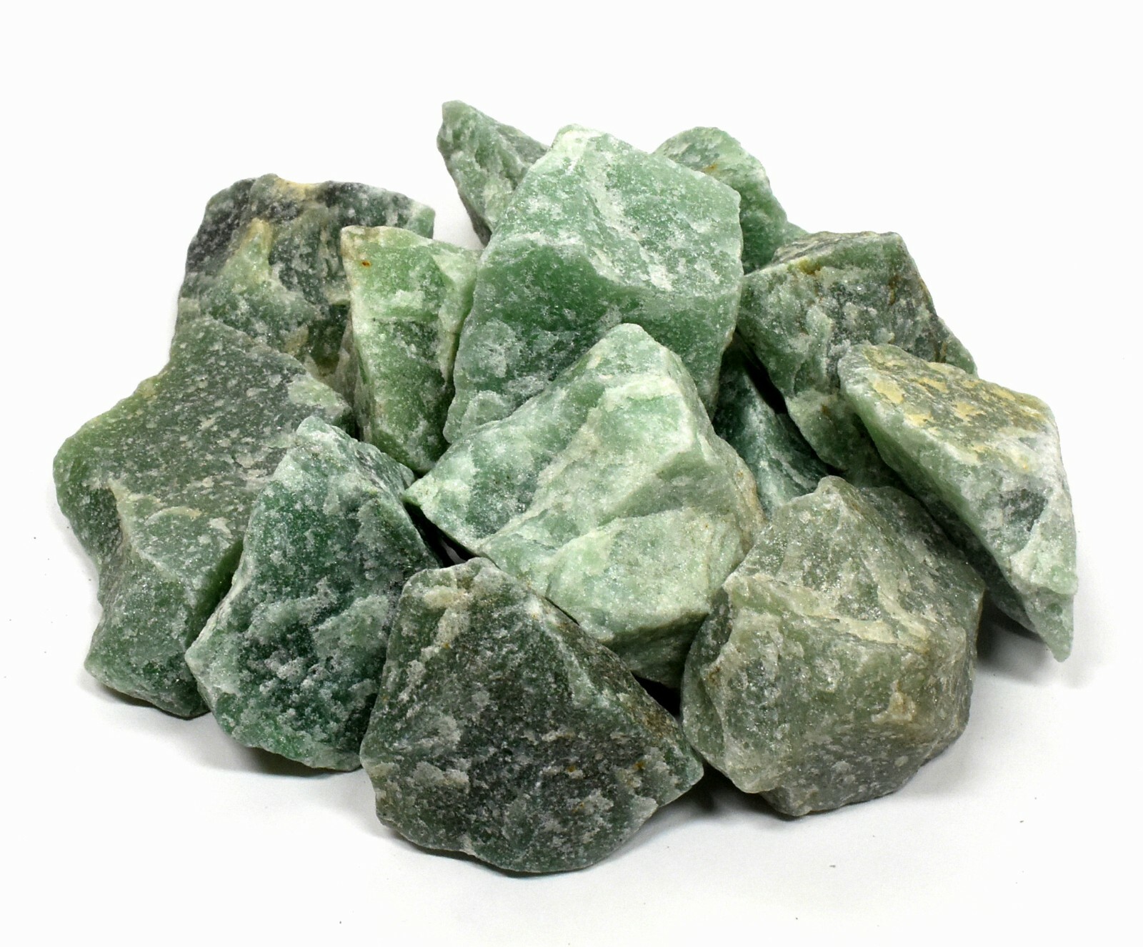 32oz Green Prasiolite Quartz Rough Natural Gemstone Crystal Mineral Cabs Brazil
