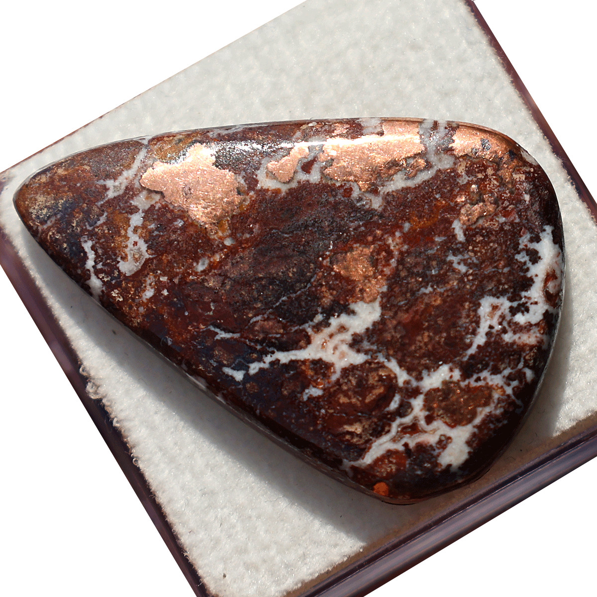 4 Pcs Natural Copper Dolomite Hi-Grade Collectible Teardrop Crystal Specimens