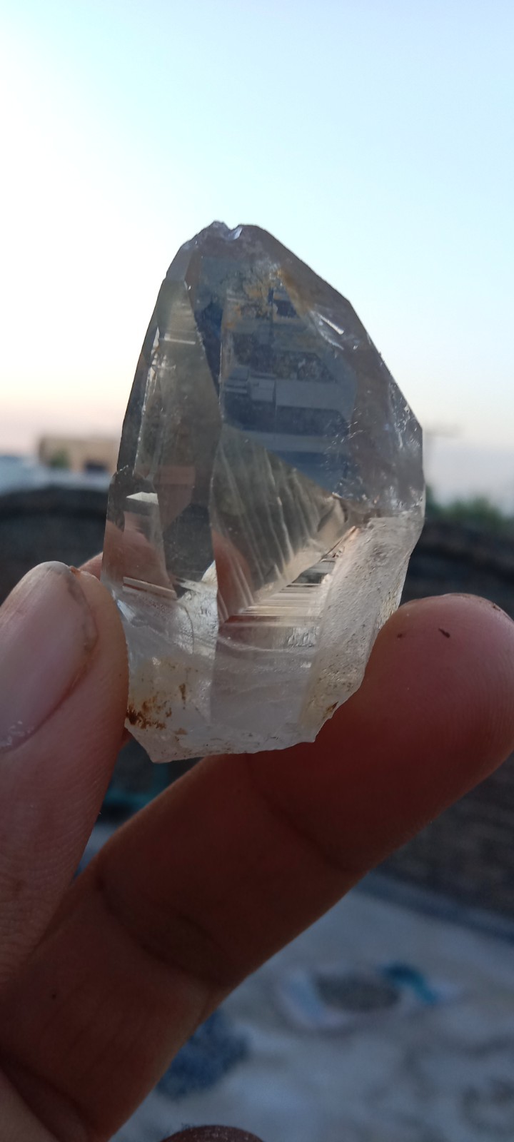 50 gm Amazing Eye Clean Honey Quartz Crystal from zagi mine kpk Pakistan