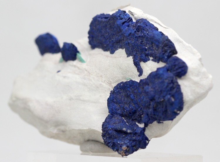 AZURITE SUN Specimen Malachite Crystal Mineral Concretion Matrix AUSTRALIA